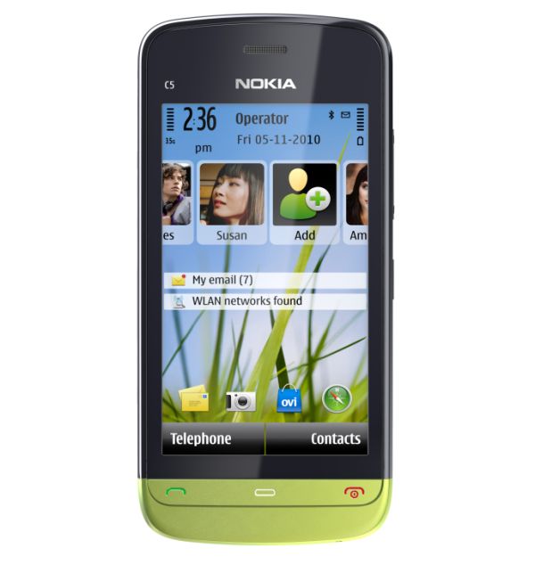 nokia c5-03 3g youtube