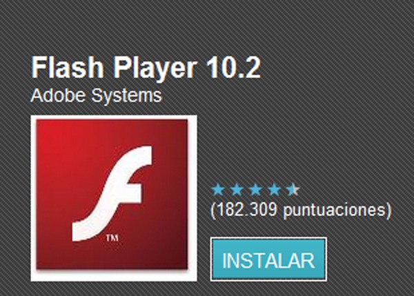 Flash Player Android 2.2