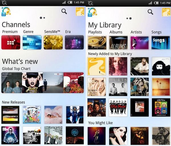 Sony Music Unlimited, Sony estrena un servicio musical para Android 2