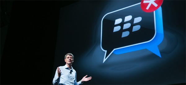 BlackBerry Messenger de serie en LG