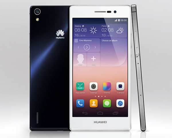 Se hace oficial el Huawei Ascend P7 Sapphire Edition