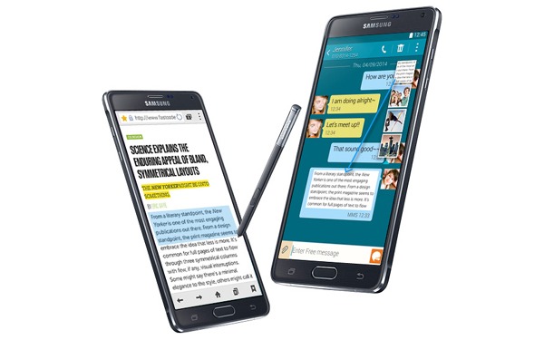 Update & # XF3; n the Samsung Galaxy Note 4