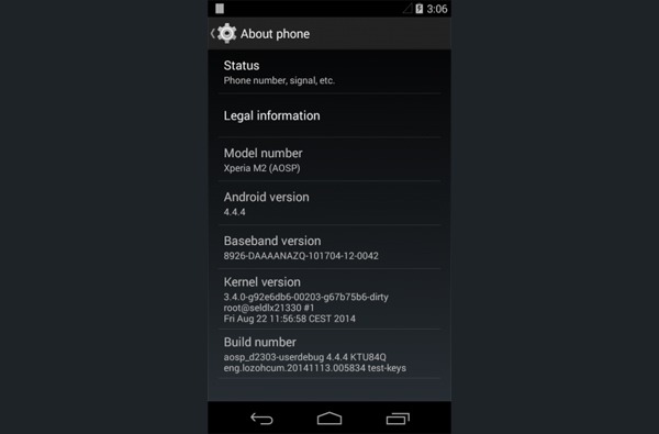Update & # XF3; n KitKat Android 4.4.4 for Sony Xperia M2 and T2