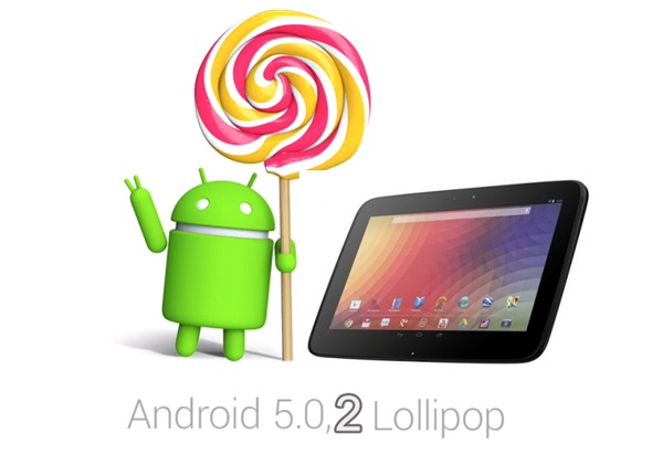 Android 5.0.2 Lollipop disponible para la Nexus 7 2012