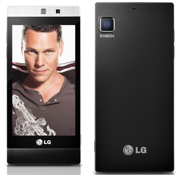 LG Mini Tií«sto, edición especial de LG Mini GD880 con contenidos del DJ y productor holandés