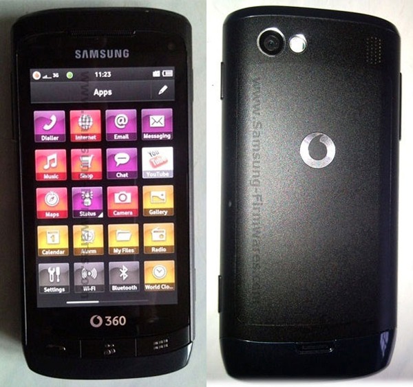Vodafone Samsung H2 ó I8330, filtrado el próximo móvil con plataforma Vodafone 360