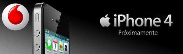 iPhone 4 con Vodafone, abren una web de información en Vodafone sobre el iPhone 4
