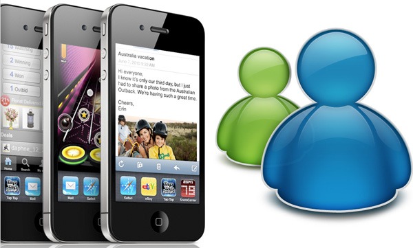 Messenger para iPhone, Windows Live Messenger por fin llega a iPhone en iPhone OS 4
