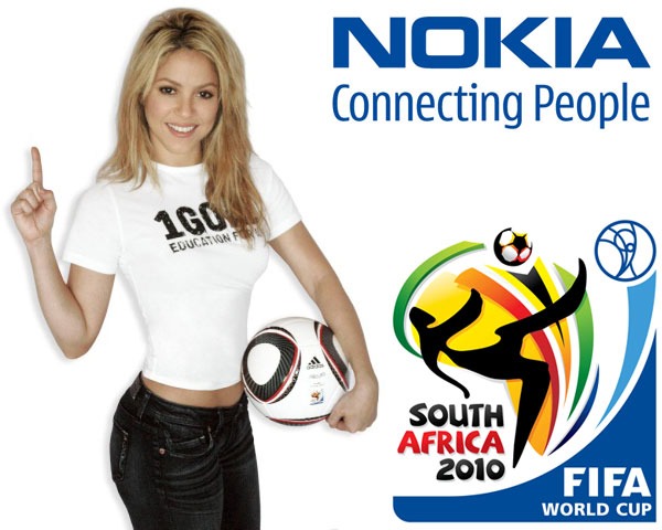 Mundial de Fútbol de Sudáfrica, Nokia lanza una aplicación solidaria con famosos del Mundial
