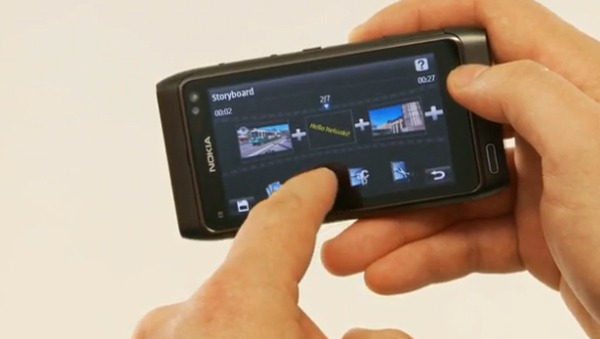 Nokia N8, Symbian 3 en el Nokia N8 permitirá editar fotografí­as y ví­deos