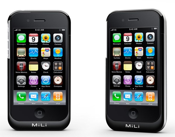 iPhone 4 Mili Powerspring, una funda para alargar la baterí­a del iPhone 4
