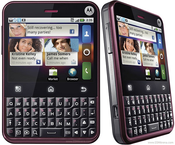 Motorola Charm, un móvil profesional con teclado completo para América