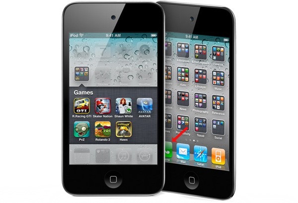iPod Touch, Apple mete la pata con el Photoshop