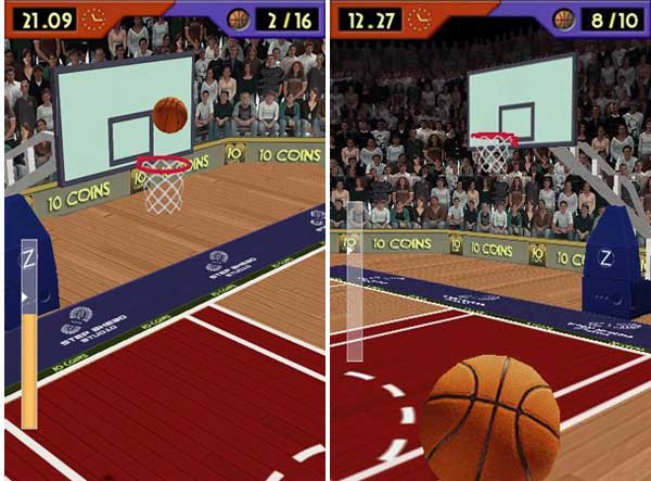 Android Market, disponible gratis el juego Basketball Shots 3D