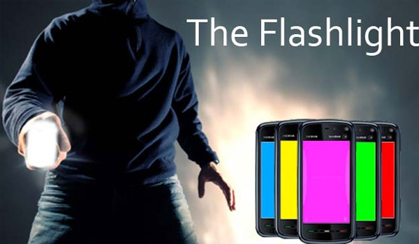 Nokia Ovi Store y Flashlight + SOS, una aplicación gratis para tener linterna en el móvil