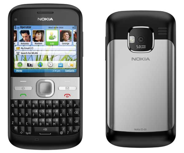 Nokia E5 Orange, a partir de cero euros con correo móvil Nokia Email