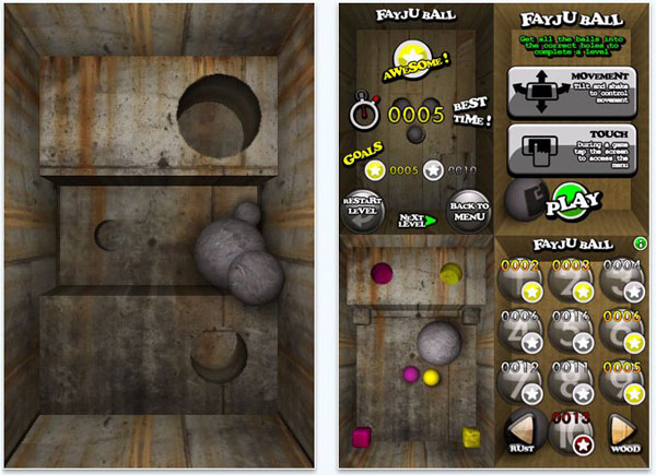 iPhone, la aplicación Fayju Ball estará gratis en iTunes por tiempo limitado