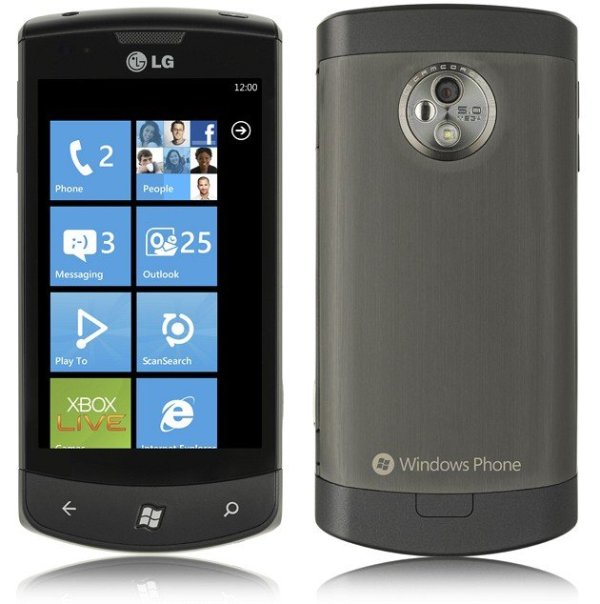 LG Optimus 7, el primer móvil LG con Windows Phone 7