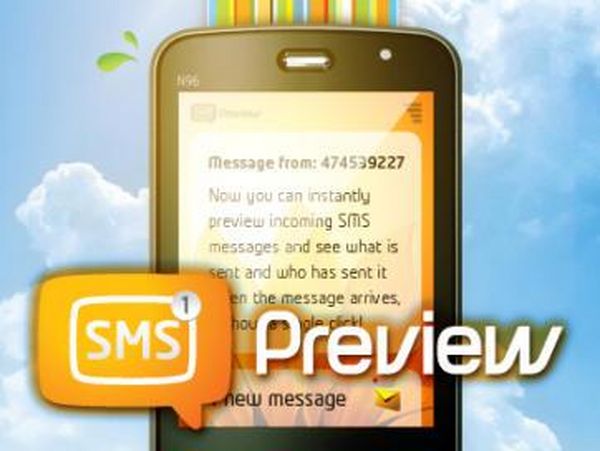 SMS Preview, un programa para ver los mensajes SMS sin abrirlos en un móvil Nokia
