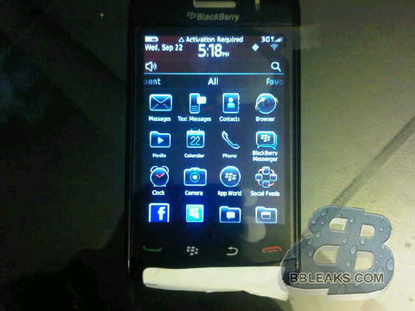BlackBerry 9570 Storm 3, el próximo móvil táctil profesional de RIM puede haberse confirmado