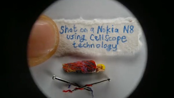 Nokia N8, graban una pelí­cula microscópica con un Nokia N8
