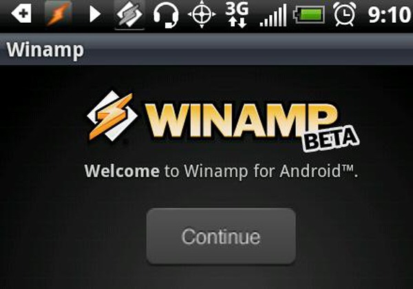 Winamp para Android, llega la versión beta de Winamp para Android