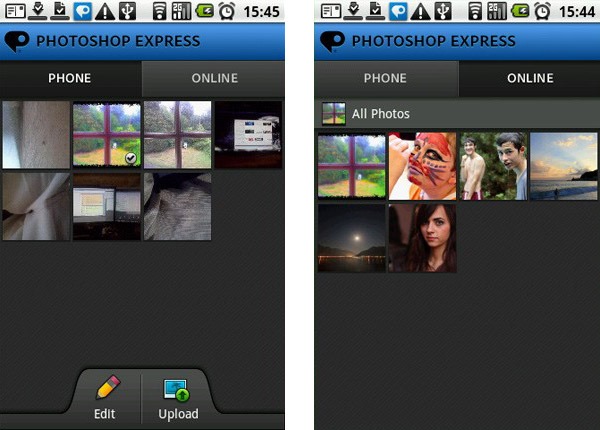 Adobe Photoshop Express, aplicación gratuita para Android con la que retocar tus fotos