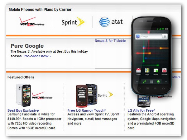 Google Nexus Two o Samsung Nexus S, una tienda online ofreció el Nexus Two por unos momentos