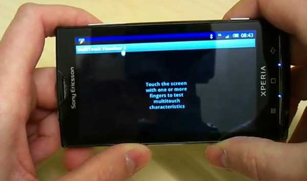 Sony Ericsson Xperia X10 será multitáctil a partir de 2011