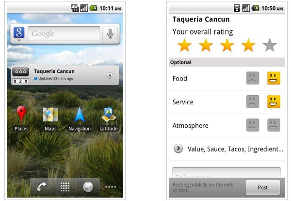 Google Maps 4.7, nueva actualización gratuita de Google Maps para Android con Google HotPot