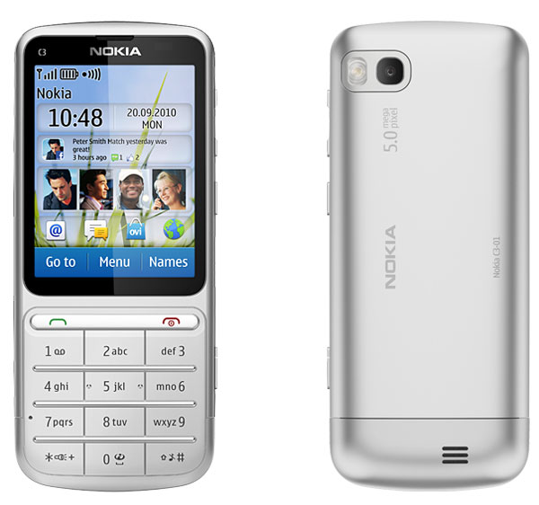 Nokia C3 Touch and Type, ya está disponible Nokia C3 Touch and Type