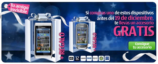 Nokia regala un accesorio gratis por cada móvil comprado hasta el 19 de diciembre