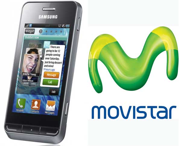 Samsung Wave 723 Movistar, gratis el Samsung Wave 723 con Movistar