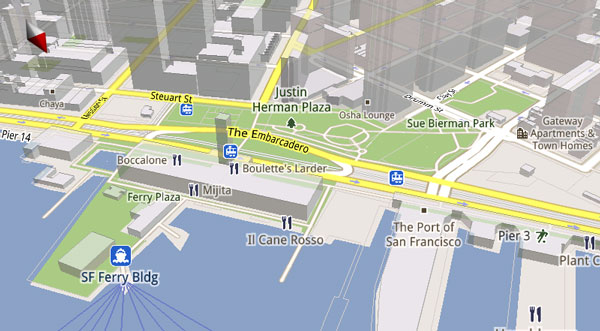 Google Maps 5.0 Android, la nueva versión gastará menos datos y tendrá 100 ciudades en 3D