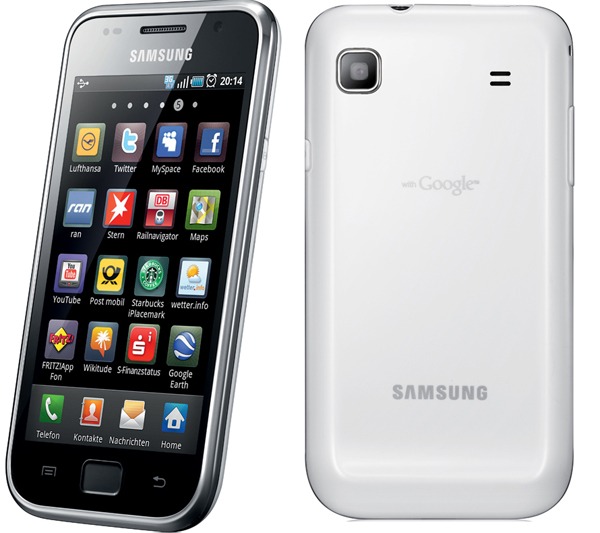 Samsung Galaxy S blanco, se pone a la venta en Alemania
