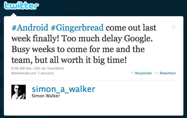 Android 2.3 Gingerbread, Sony Ericsson empieza a trabajar en actualizar sus móviles a Gingerbread
