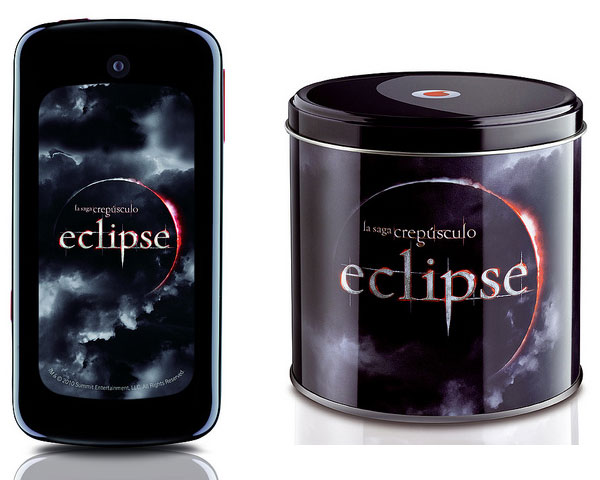 Vodafone Crepúsculo Eclipse, edición especial de este móvil para fans de la Saga Crepúsculo