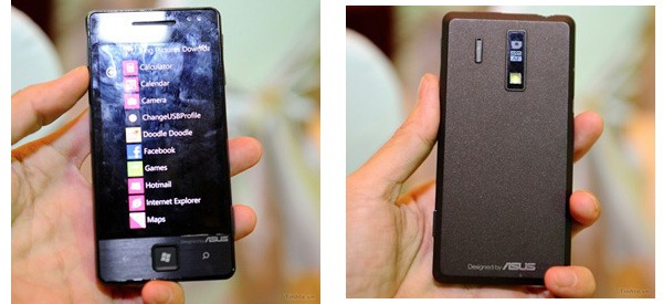 Asus E600, nuevas imágenes del primer Windows Phone 7 de Asus
