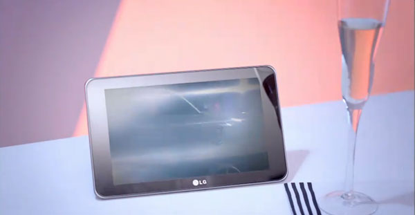 LG G-Slate, el tablet de LG con cámara 3D y Android 3.0 se deja ver en un videoclip