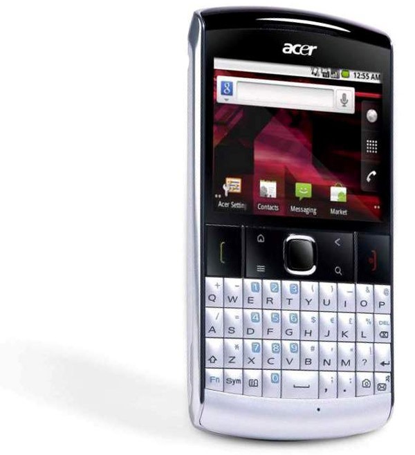 Acer beTouch E210, diseño de móvil profesional y pantalla táctil de 2,6 pulgadas