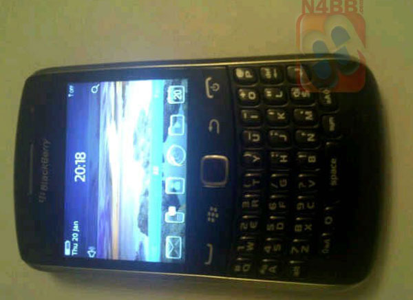 BlackBerry Curve Sedona, se deja ver un nuevo modelo de BlackBerry Curve