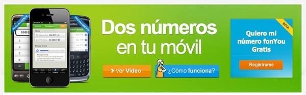 fonYou, operador móvil virtual que funciona sin tarjeta SIM
