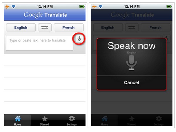 iPhone, Google estrena Google Translate para iPhone y iPod Touch