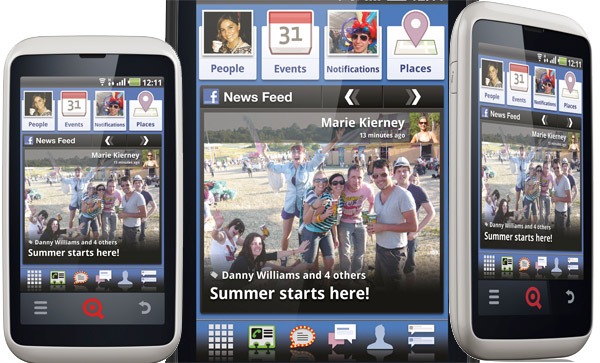 Facebook Phone, primer ví­deo del móvil de Facebook desarrollado por INQ
