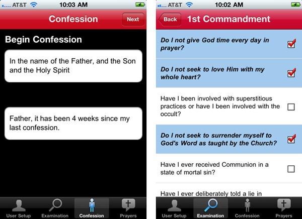 iPhone 4, aplicación para católicos con un iPhone