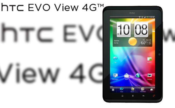 HTC EVO View 4G, el tablet HTC Flyer se apunta a la alta velocidad 4G