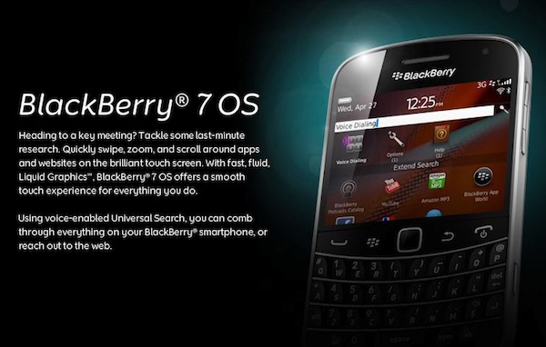 BlackBerry OS 7, RIM presenta la nueva versión de su sistema operativo