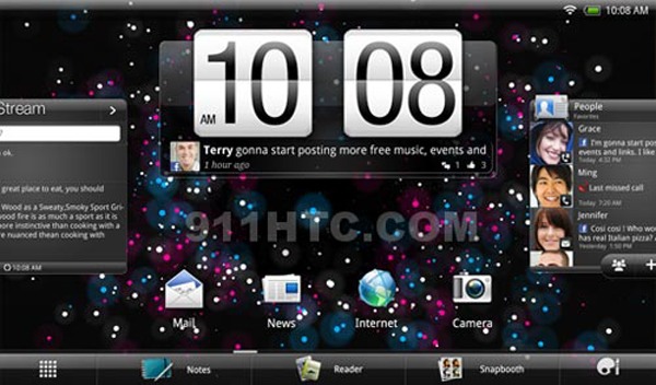 HTC Puccini, un nuevo tablet con Android 3.0 Honeycomb para el verano