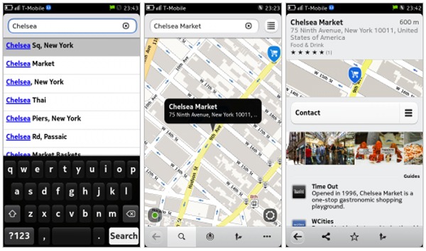 Nokia N9, incluye nuevos mapas más fáciles de usar 6
