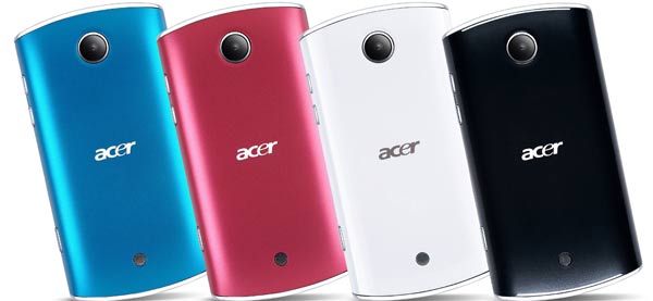 Nueva versión renovada del Acer Liquid Mini en cuatro colores